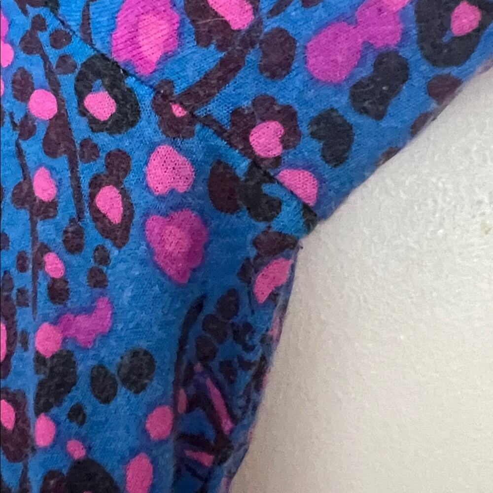Lilly Pulitzer Alaina 3/4 Sleeve Dress Blue Flare in Growl and Prowl - Picture 7 of 13